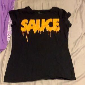 “Sauce “ graphic t shirt